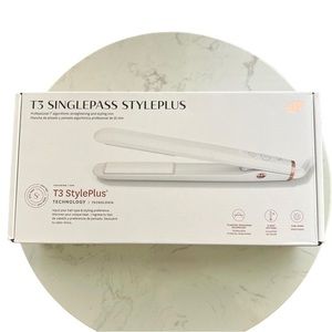 T3 SinglePass Styleplus 1" Professional Algorithmic Straightening & Styling Iron